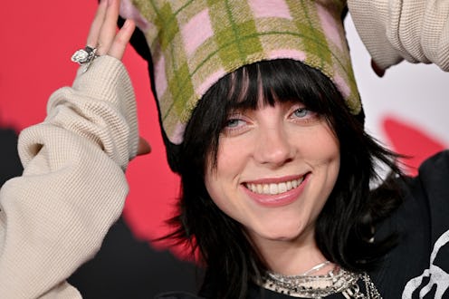 LOS ANGELES, CALIFORNIA - MARCH 01: Billie Eilish attends the Los Angeles Premiere of Disney's "Turn...