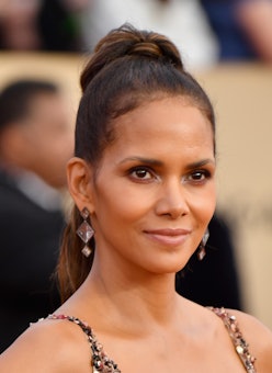 LOS ANGELES, CA - JANUARY 21:  Actor Halle Berry attends the 24th Annual Screen Actors Guild Awards ...