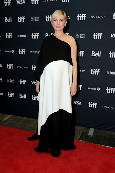 Michelle Williams attends "The Fabelmans" Premiere during the 2022 Toronto International Film Festiv...