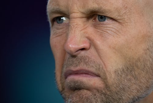 DOHA, QATAR - DECEMBER 03: USA Head Coach Gregg Berhalter prior to the FIFA World Cup Qatar 2022 Ro...