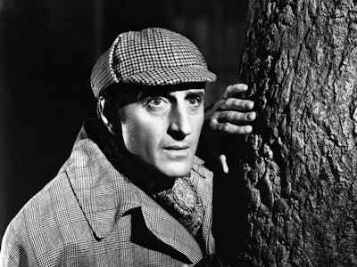 Kino. Die Abenteuer des Sherlock Holmes, (THE ADVENTURES OF SHERLOCK HOLMES) USA, 1939, Regie: Alfre...