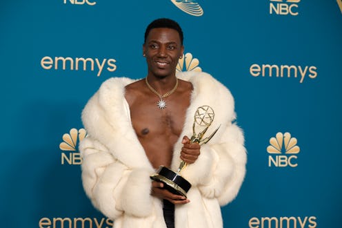 LOS ANGELES, CALIFORNIA - SEPTEMBER 12: Jerrod Carmichael, winner of the Outstanding Writing for a V...