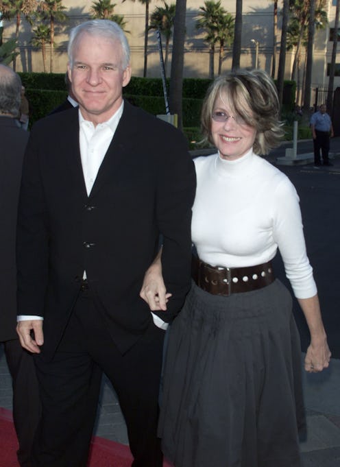 Steve Martin and Diane Keaton at the premiere of 'The Score'