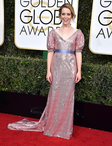 Claire Foy arrives at the 74th Annual Golden Globe Awards 