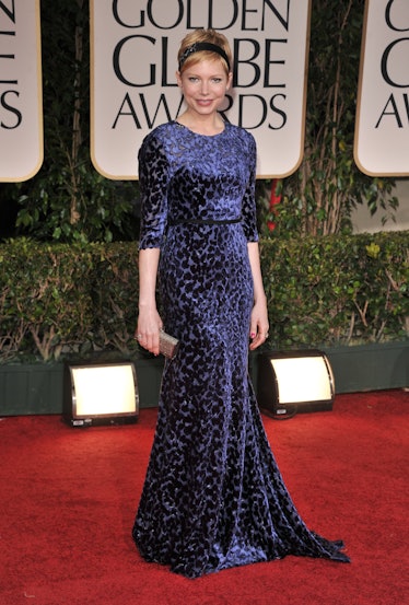 Michelle Williams Actress arrive at the 69th Annual Golden Globe Awards 