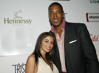 Scottie Pippen and wife Larsa during 2007 NBA All-Star in Las Vegas - ESPN After Dark Party Sponsor ...
