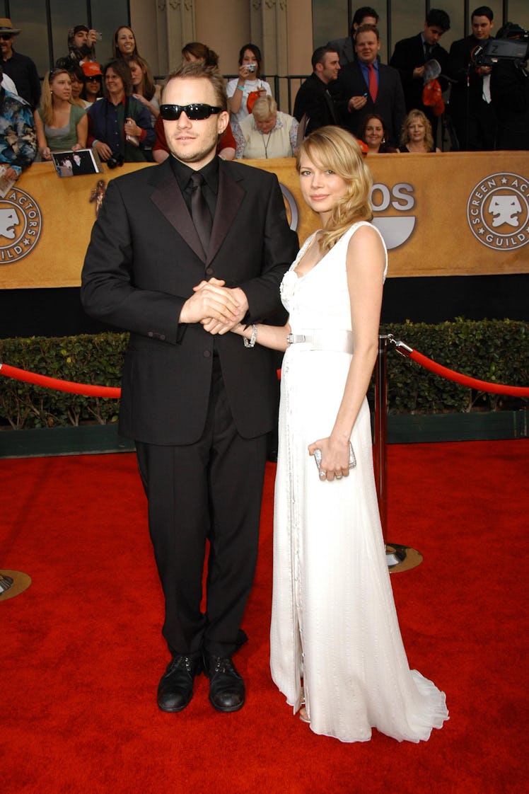 Heath Ledger and Michelle Williams attend 12th Annual Screen Actors Guild Awards 