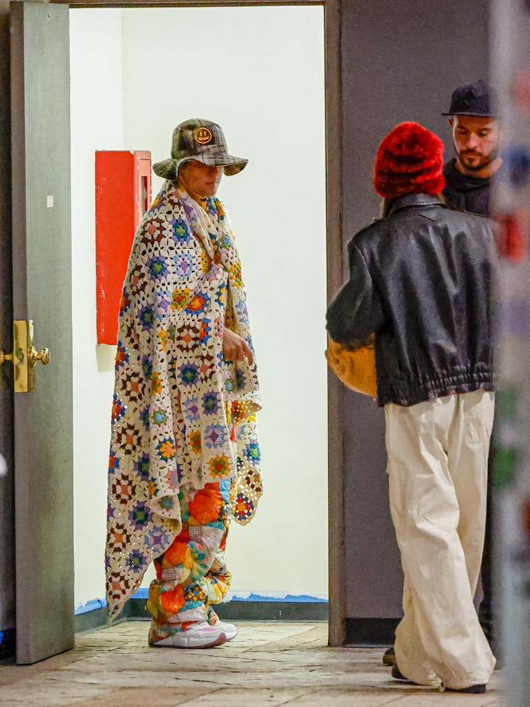 Hailey and Justin Bieber's date night outfits are wild.