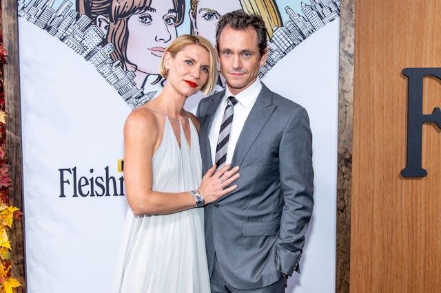 Claire Danes is pregnant! Here, she and her husband Hugh Dancy attend FX's "Fleishman Is In Trouble"...