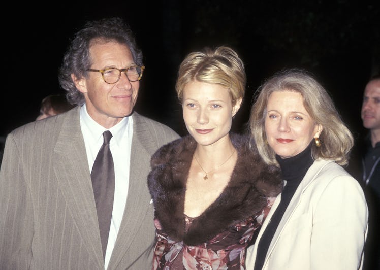 Producer Bruce Paltrow, actress Gwyneth Paltrow and actress Blythe Danner attend the "Hard Eight" Ho...