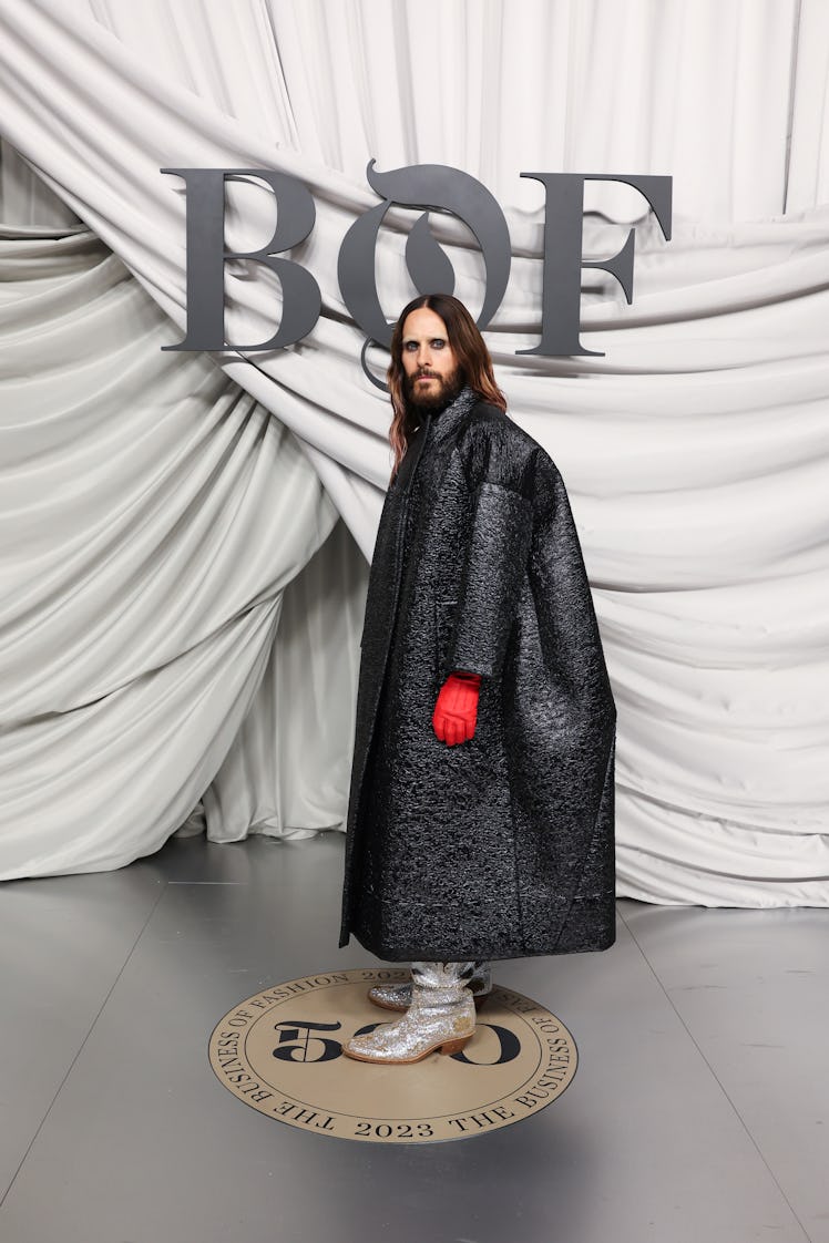 Jared Leto attends the #BoF500 Gala during Paris Fashion Week 