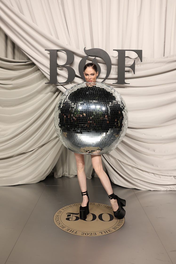 Coco Rocha attends the #BoF500 Gala during Paris Fashion Week 