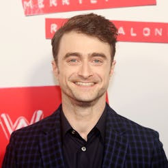 Daniel Radcliffe talked about being a dad on the red carpet.