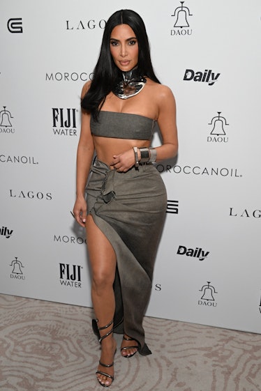 Kim Kardashian attends DAOU Vineyards' celebration of The Daily Front Row's 7th Annual Fashion Los A...