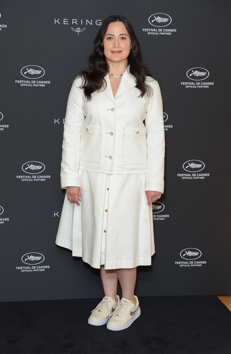 Lily Gladstone attends "Kering Women In Motion Talk" at the 76th annual Cannes film festival at  on ...