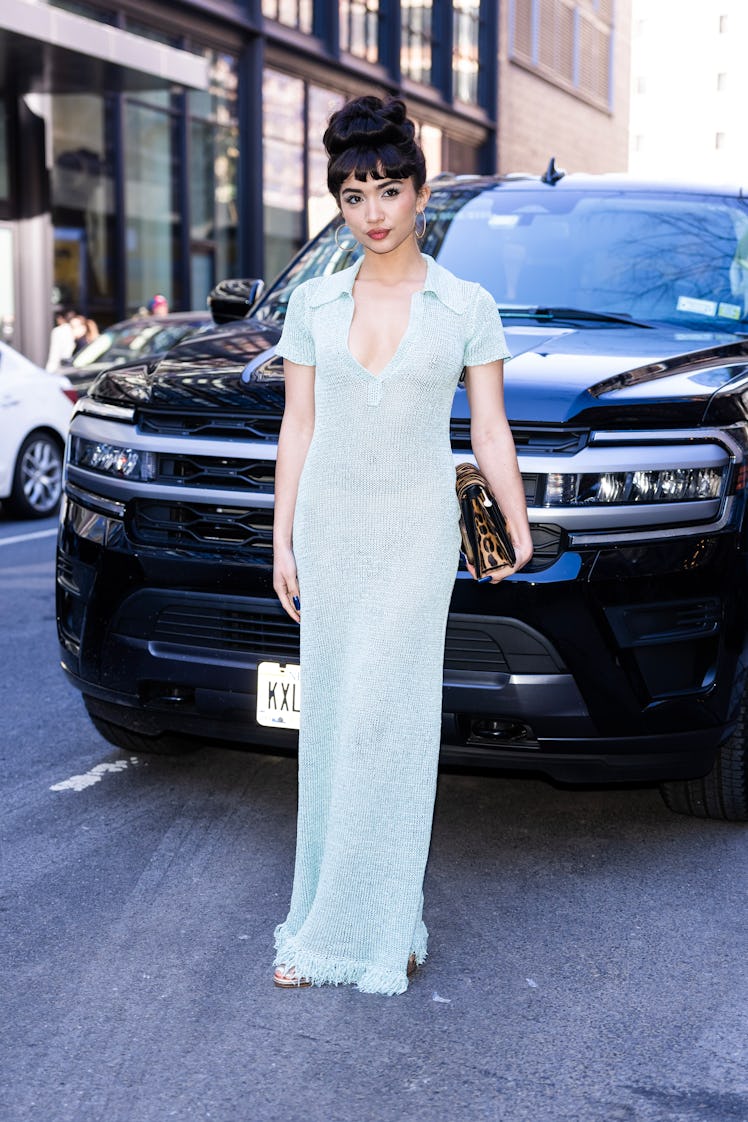 Rowan Blanchard attends the Proenza Schouler show during New York Fashion Week: The Shows at Chelsea...