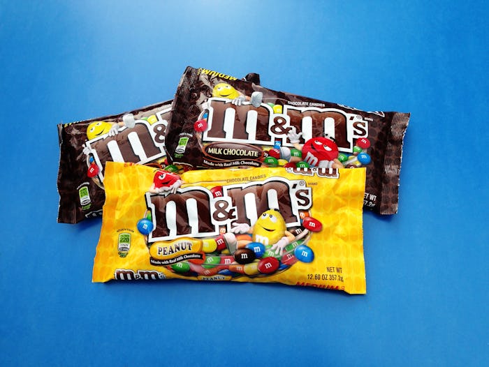 M&Ms will restock your Halloween candy if you run out.