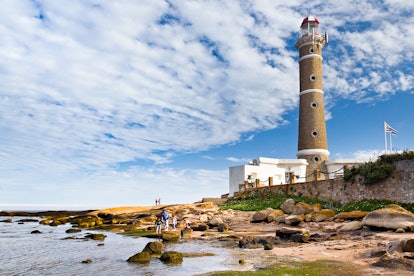 View of José Ignacio lighthouse, Punta del Este, Uruguay
