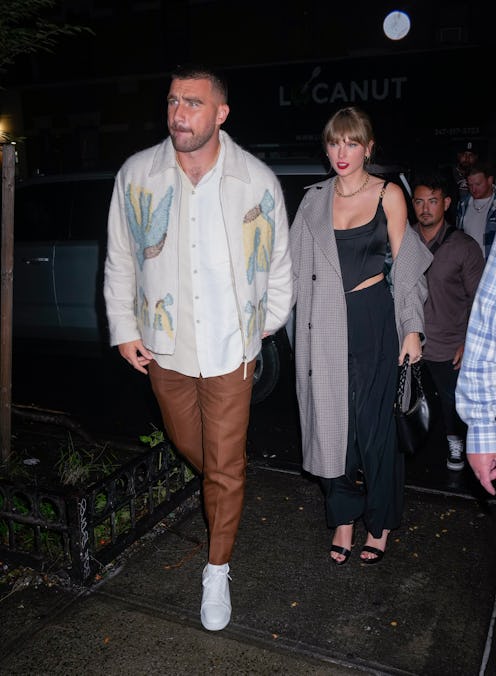 Travis Kelce and Taylor Swift couple style