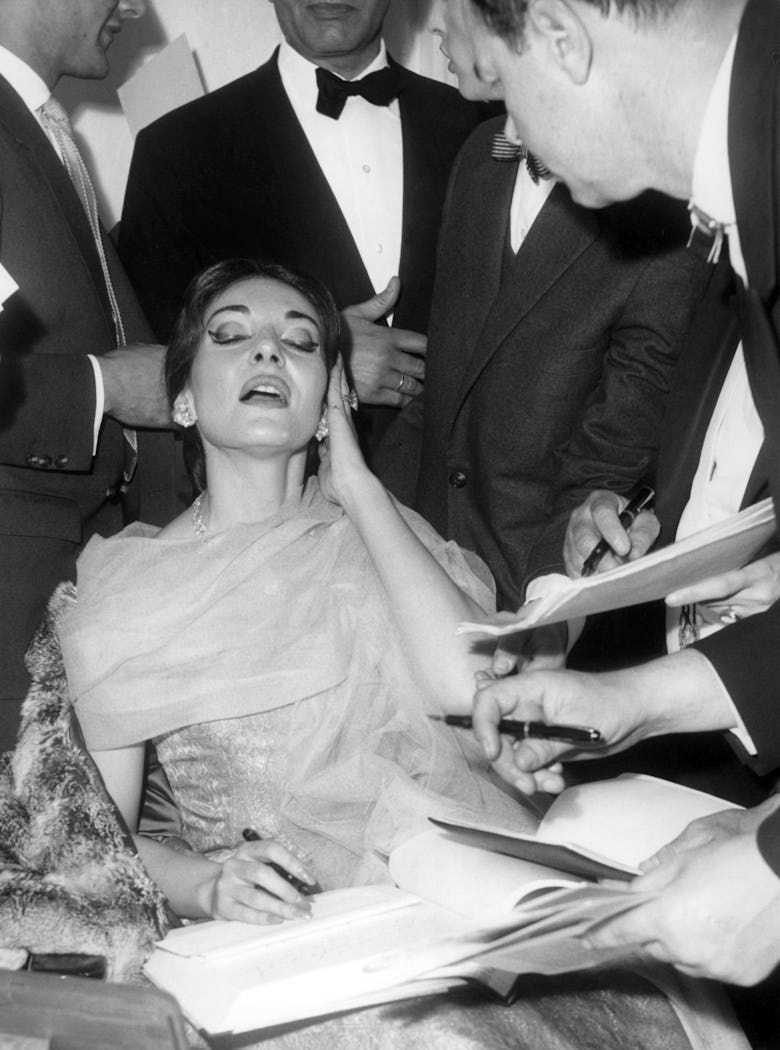 Maria Callas's Most Glamorous Fashion Moments, From the '50s Onward 15 6e7f7469 9da3 45c2 bf72 a595252692d3 getty 1198738493