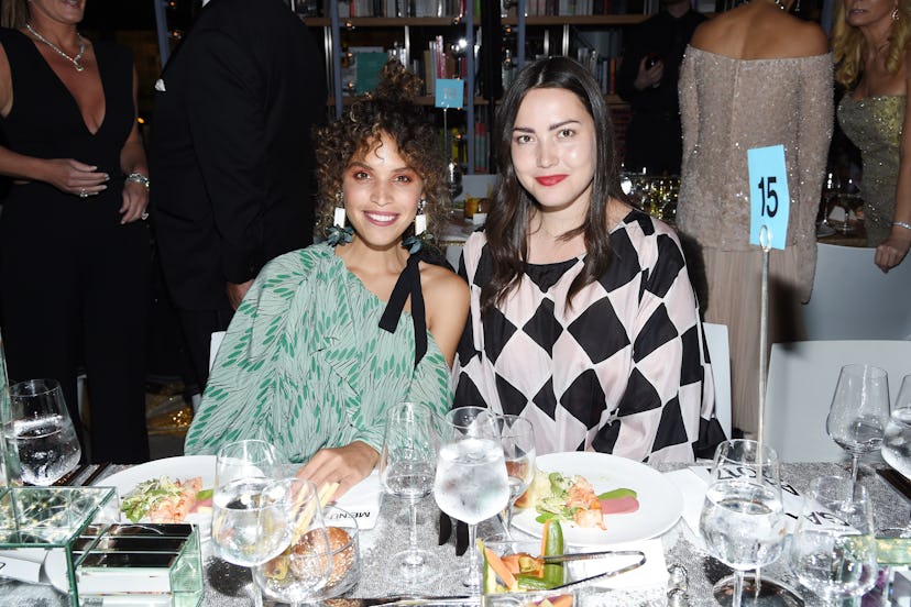 Cleo Wade, author of Remember Love: Words for Tender Times, with filmmaker Liza Voloshin.