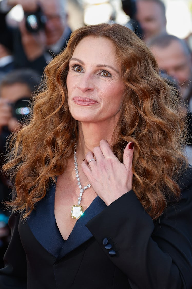 CJulia Roberts attends the screening of "Armageddon Time" during the 75th annual Cannes film festiva...