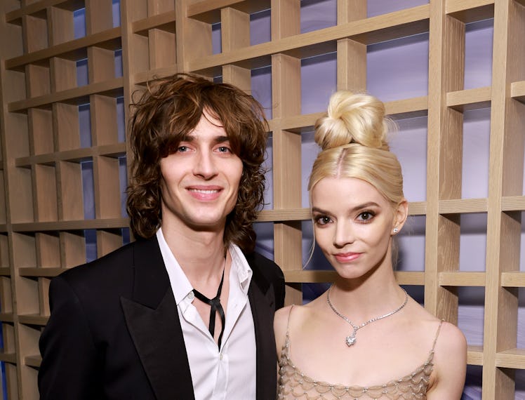Malcolm McRae and Anya Taylor-Joy attend the 28th Annual Critics Choice Awards at Fairmont Century P...