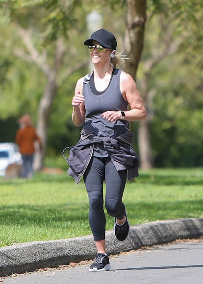 Reese Witherspoon on a run in 2020.