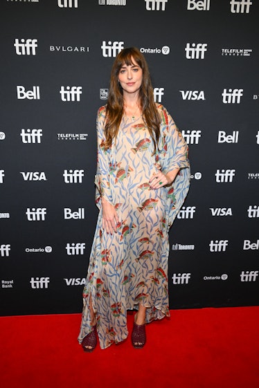 Dakota Johnson at the "Daddio" screening at the 48th Annual Toronto International Film Festival held...