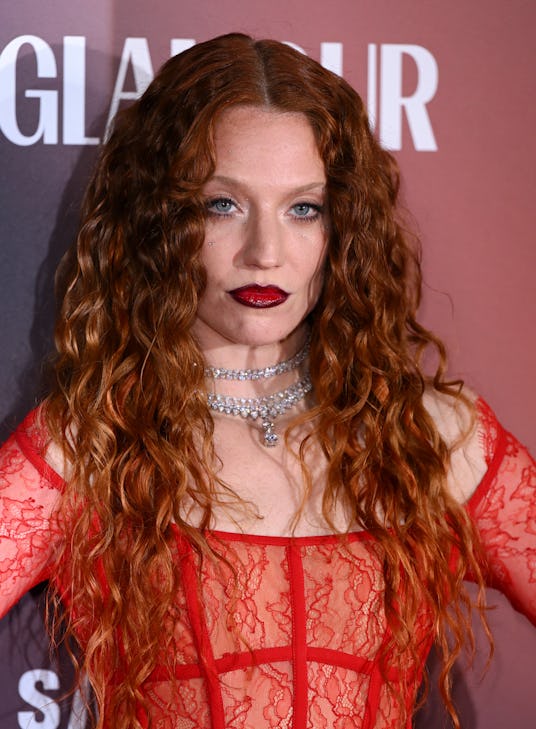 LONDON, ENGLAND - OCTOBER 17: Jess Glynne arrives at the Glamour Women of The Year Awards 2023 on Oc...