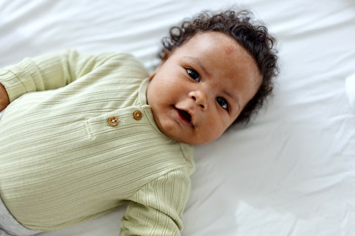 Portrait picture of a beautiful baby boy