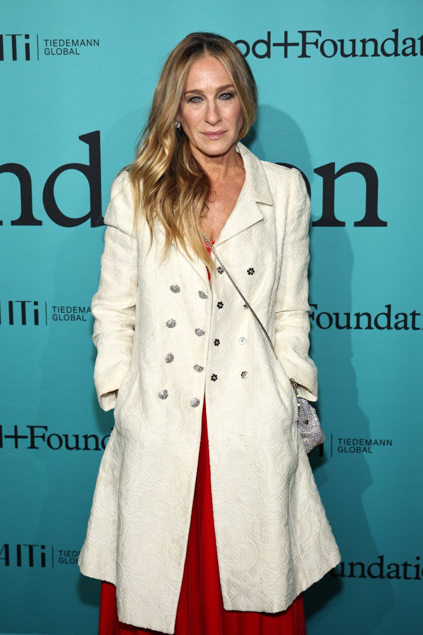 NEW YORK, NEW YORK - OCTOBER 18: Sarah Jessica Parker attends the 2023 Good+Foundation “A Very Good+...