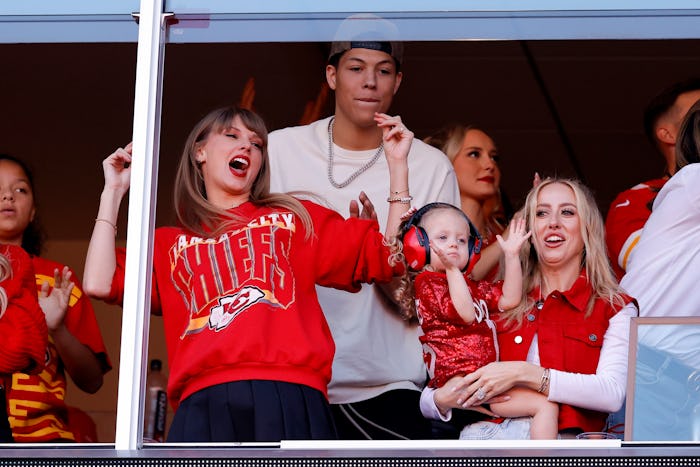 Taylor Swift has been hanging out with Brittany Mahomes and her kids.