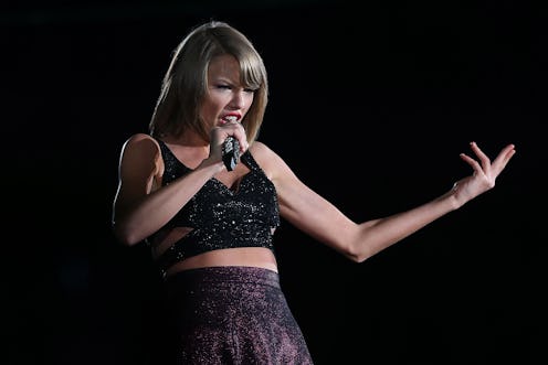 MELBOURNE, AUSTRALIA - DECEMBER 10:  Taylor Swift performs during her '1989' World Tour at AAMI Park...
