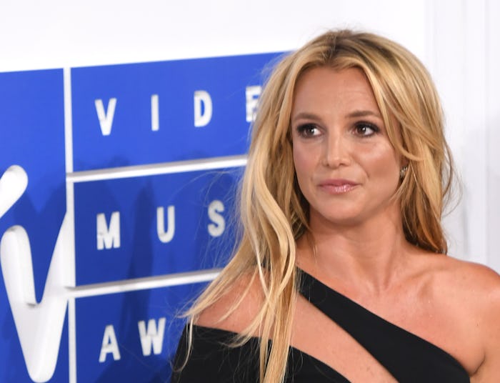 NEW YORK, NY - AUGUST 28: Singer Britney Spears attends the 2016 MTV Video Music Awards at Madison ...