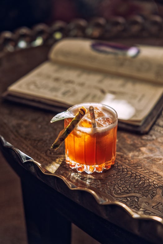Pineapple Rum Old Fashioned
