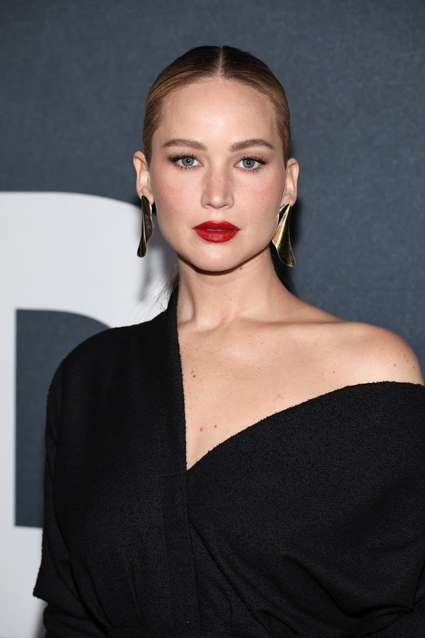 NEW YORK, NEW YORK - OCTOBER 24: Jennifer Lawrence attends the 2023 WWD Honors at Casa Cipriani on O...