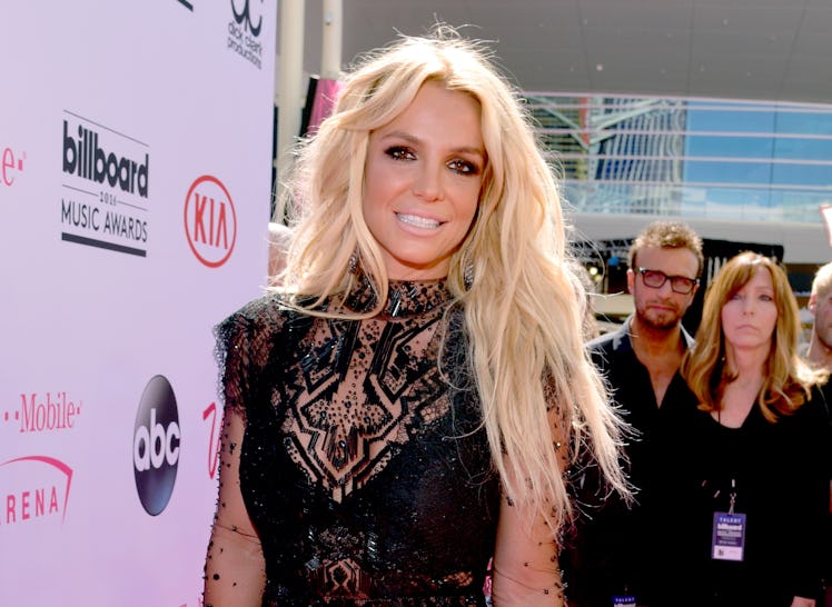 Britney Spears called out Christina Aguilera for not commenting about the end of her conservatorship...
