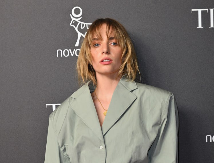 US actress Maya Hawke attends the TIME 100 Next Gala in New York City on October 24, 2023. TIME's an...