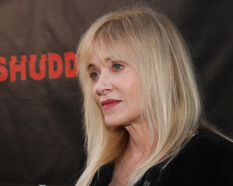 HOLLYWOOD, CALIFORNIA - APRIL 27: Actress Barbara Crampton attends the Los Angeles premiere of Shudd...