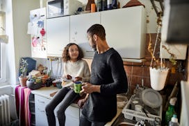 a dad and daughter working through stuff after working with a parent coach