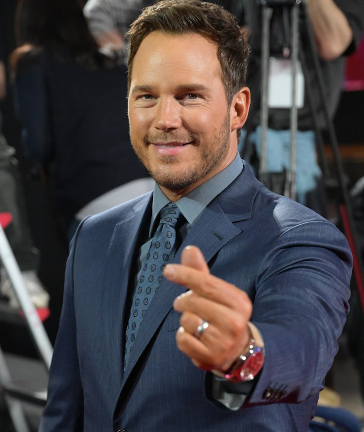 SEOUL, SOUTH KOREA - APRIL 19: Actor Chris Pratt attends the premiere of Guardians Of The Galaxy Vol...