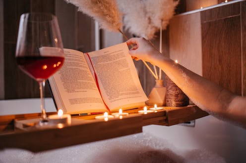 Instead of manifesting during October 28's full moon lunar eclipse, try self-care instead.
