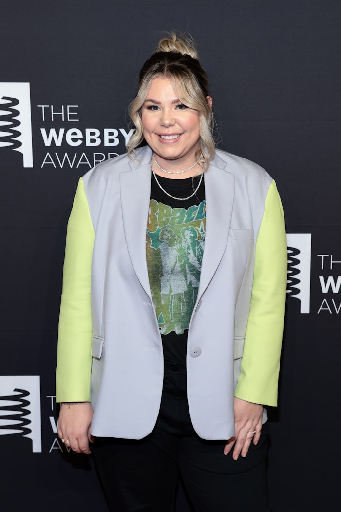 NEW YORK, NEW YORK - MAY 15: Kailyn Lowry attends the 27th Annual Webby Awards on May 15, 2023 in Ne...