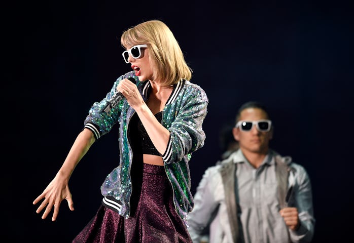 MELBOURNE, AUSTRALIA - DECEMBER 10: Taylor Swift performs on stage at AAMI Park on the 10th of Decem...