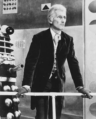 Dr Who, Day of the Daleks
1966
Director Gordon Flemyng
Peter Cushing. (Photo by: Photo12/Universal I...