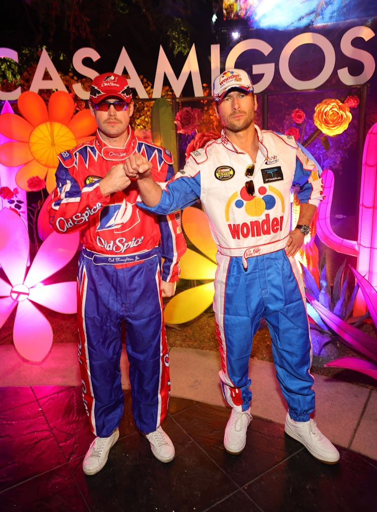 Chord Overstreet and Glen Powell attend the Annual Casamigos Halloween Party