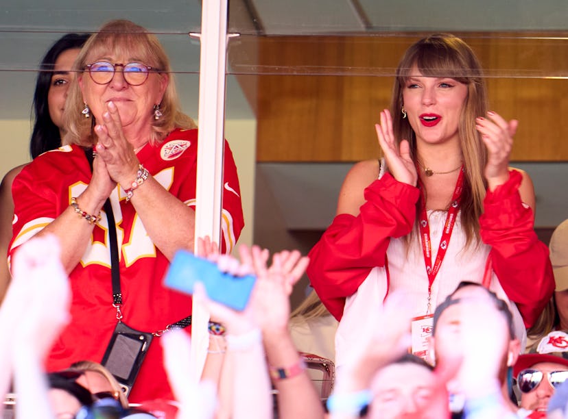 Donna Kelce posted a photo joking about Taylor Swift's "seemingly ranch" meme.