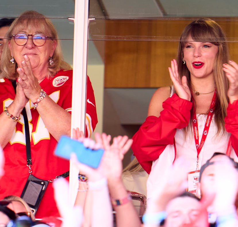 Donna Kelce posted a photo joking about Taylor Swift's "seemingly ranch" meme.