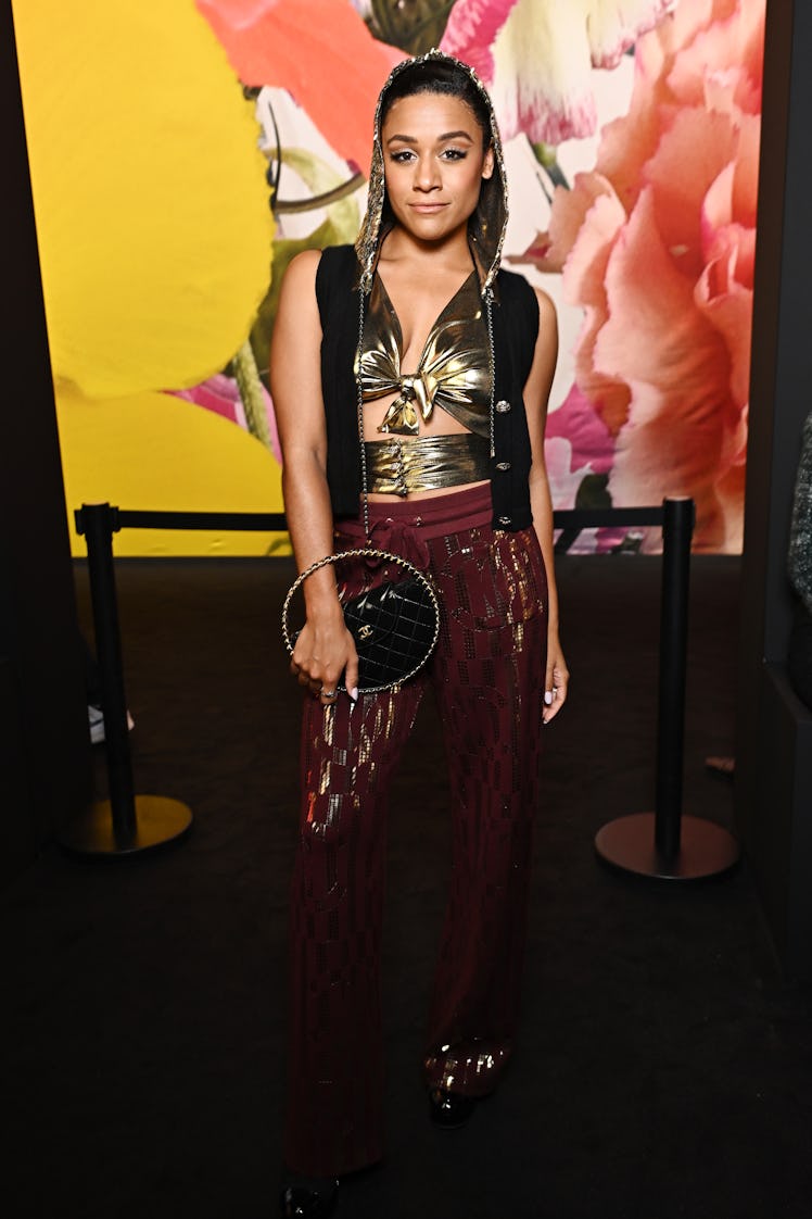Ariana DeBose attends the Chanel Womenswear Spring/Summer 2024 show 